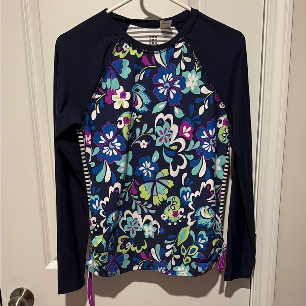 Title Nine Floral Rash Guard